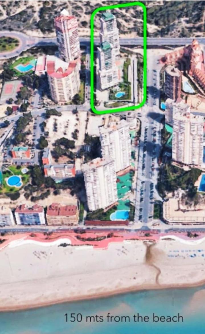 Apartament Costa Rica 2, 150 Meters To The Beach 貝尼多姆 外观 照片